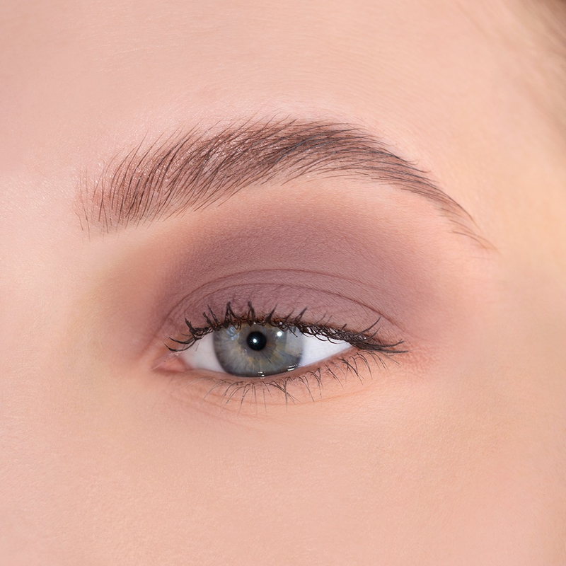 LUX visage Тени жидкие матовые Matt tint waterproof 12H 105 Ash Lilac 