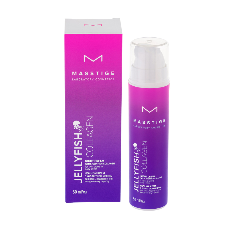 Мастиж Jellyfish Collagen Крем ночной д/лица Коллаген медузы 50мл