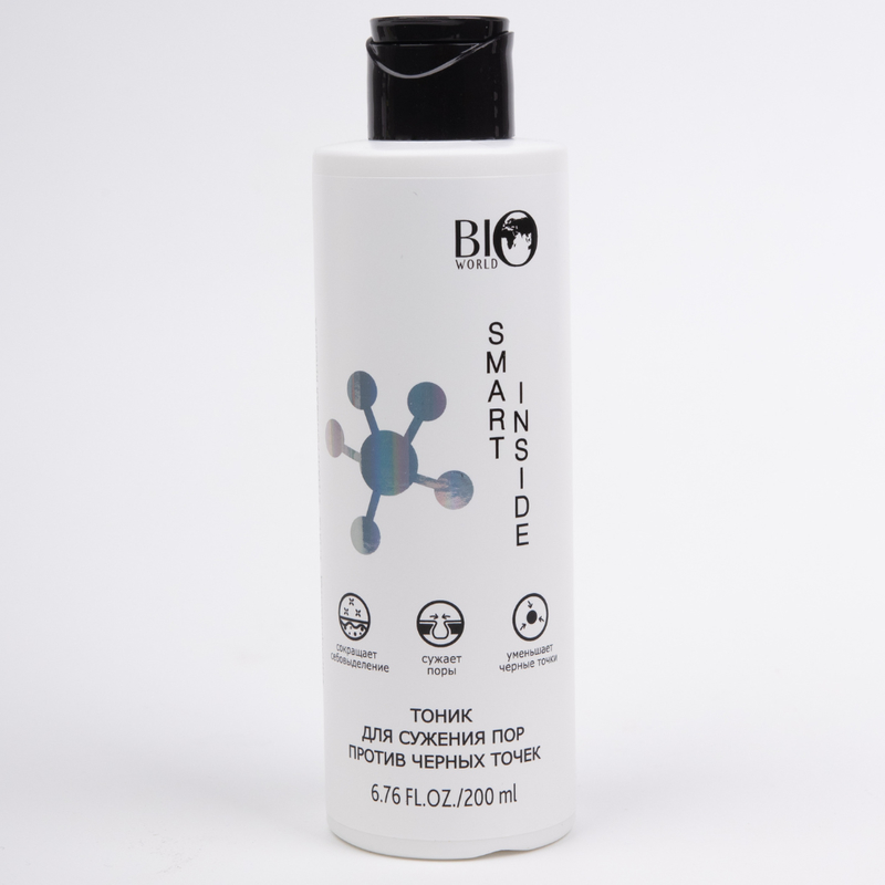 BIO WORLD Тоник д/сужения пор против черных точек 200мл