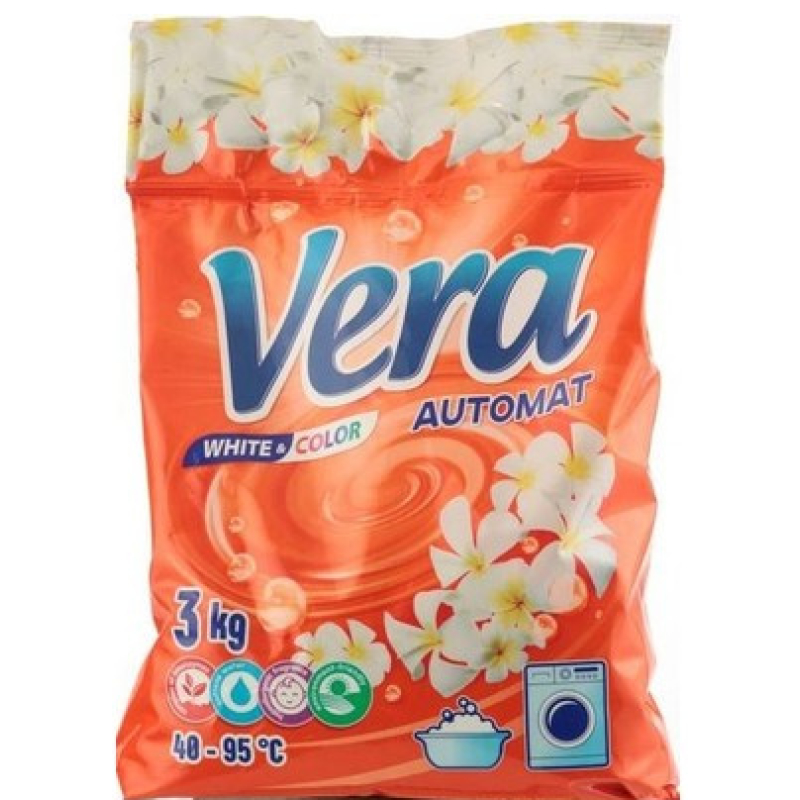 Порошок стиральный Vera Universal Automat пакет 3 кг 