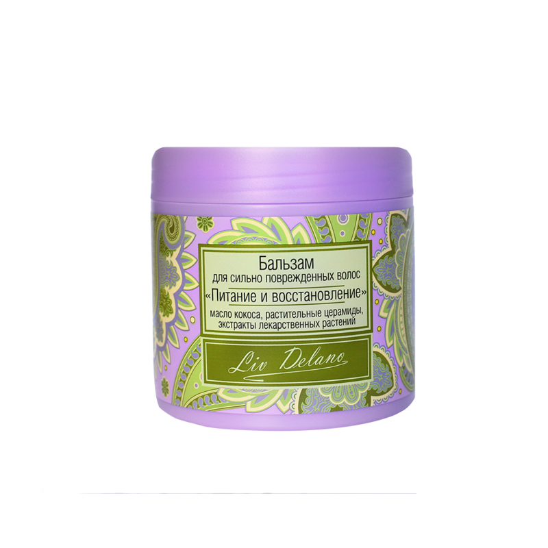 Liv Delano Бальзам д/волос Питание и восстановление д/повр 350г