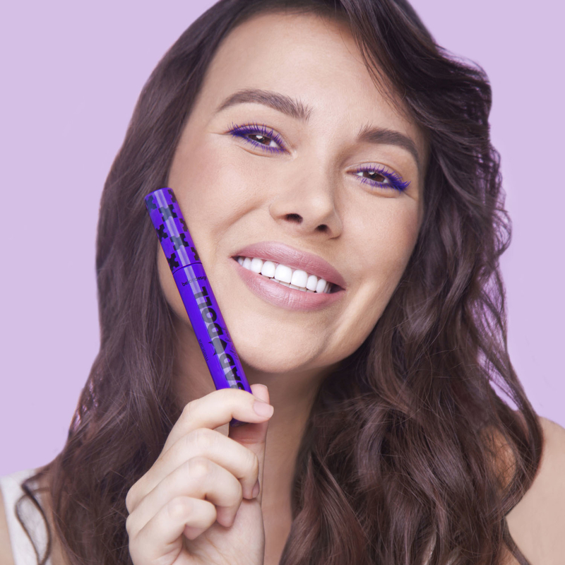 Belor Design Тушь BAD DOLL цветная объемная, фиолетовая