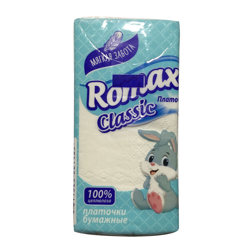 Ромакс Платочки универс трехсл неароматиз