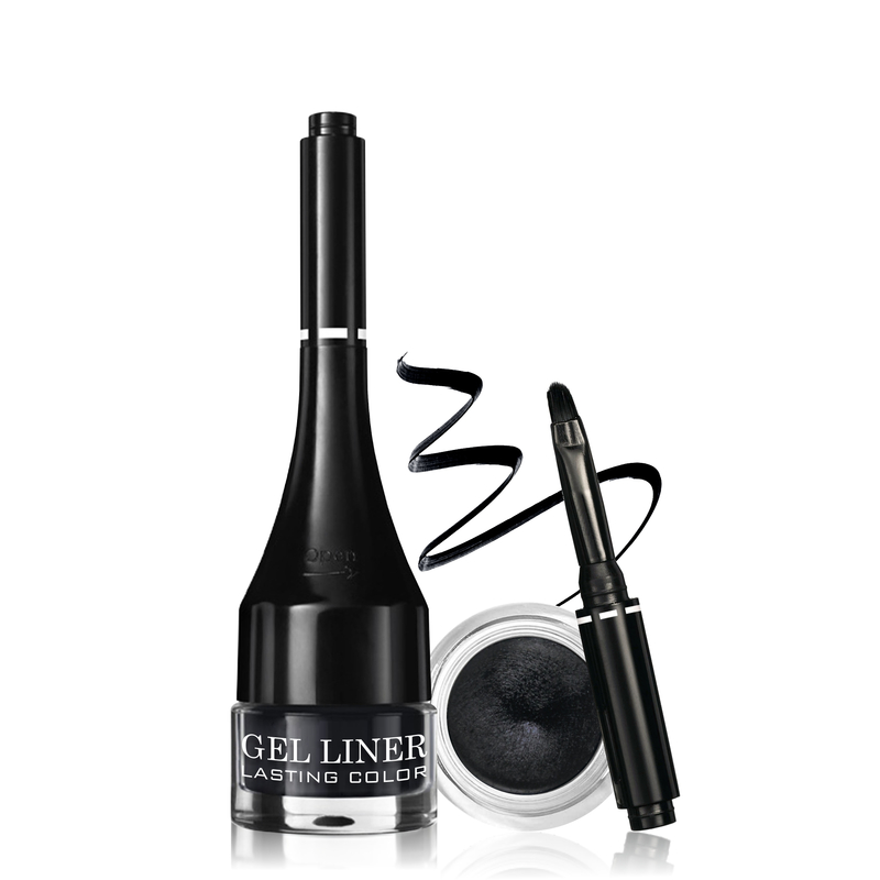 *Belor Design Подводка д/глаз Гелевая LASTING COLOR 1 Черная 