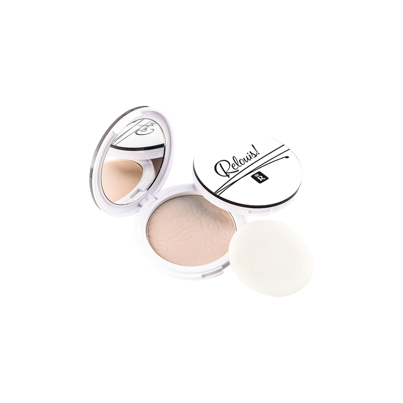 Relouis Пудра компакт. матирующая 01 Фарфоровая кожа
