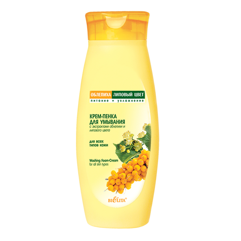 Bielita Облепиха Крем-пенка д/умывания д/всех типов кожи 250мл