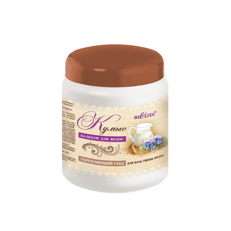 Bielita Бальзам д/волос Кумыс 450мл банка