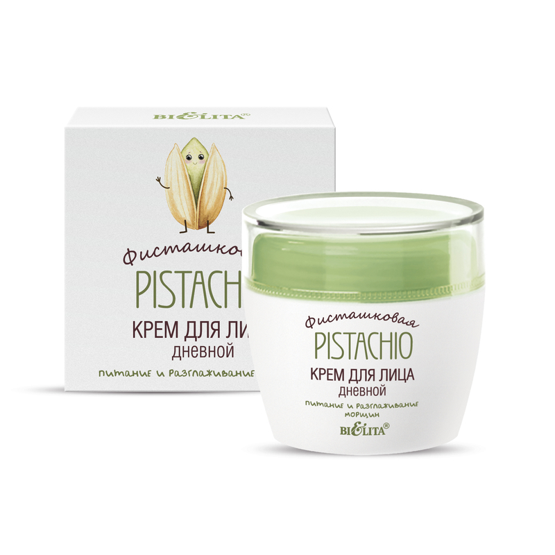 Bielita Фисташковая Крем Дневной  д/лица Питание и разглаживание морщин 50мл 