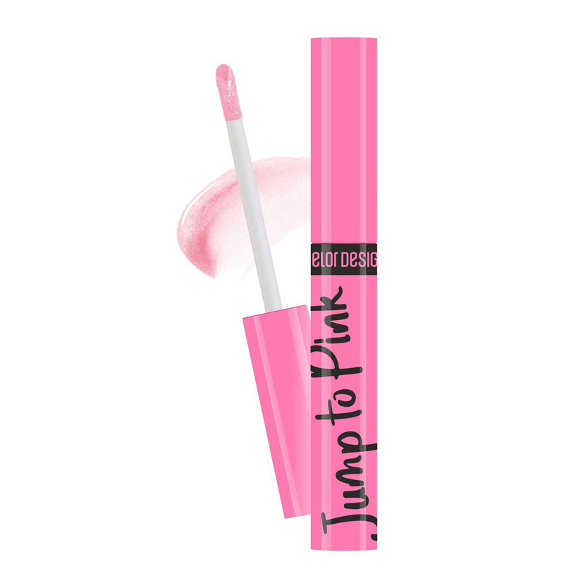 Belor Design Блеск д/губ меняющий цвет Jump to Pink Холодный розовый