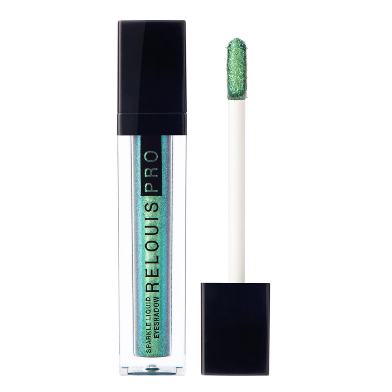 Relouis Тени д/век жидкие сияющие PRO Sparkle Liquid Eyeshadow 35 Miracle Green