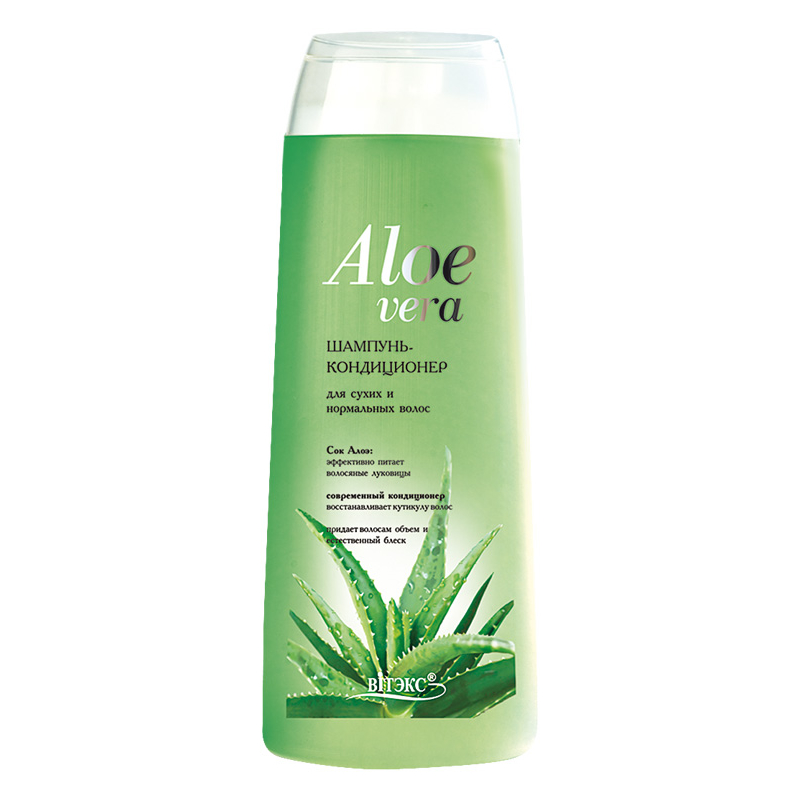 Biтэкс Алоэ Шампунь-Кондиционер д/сухих и нормальных волос 500мл